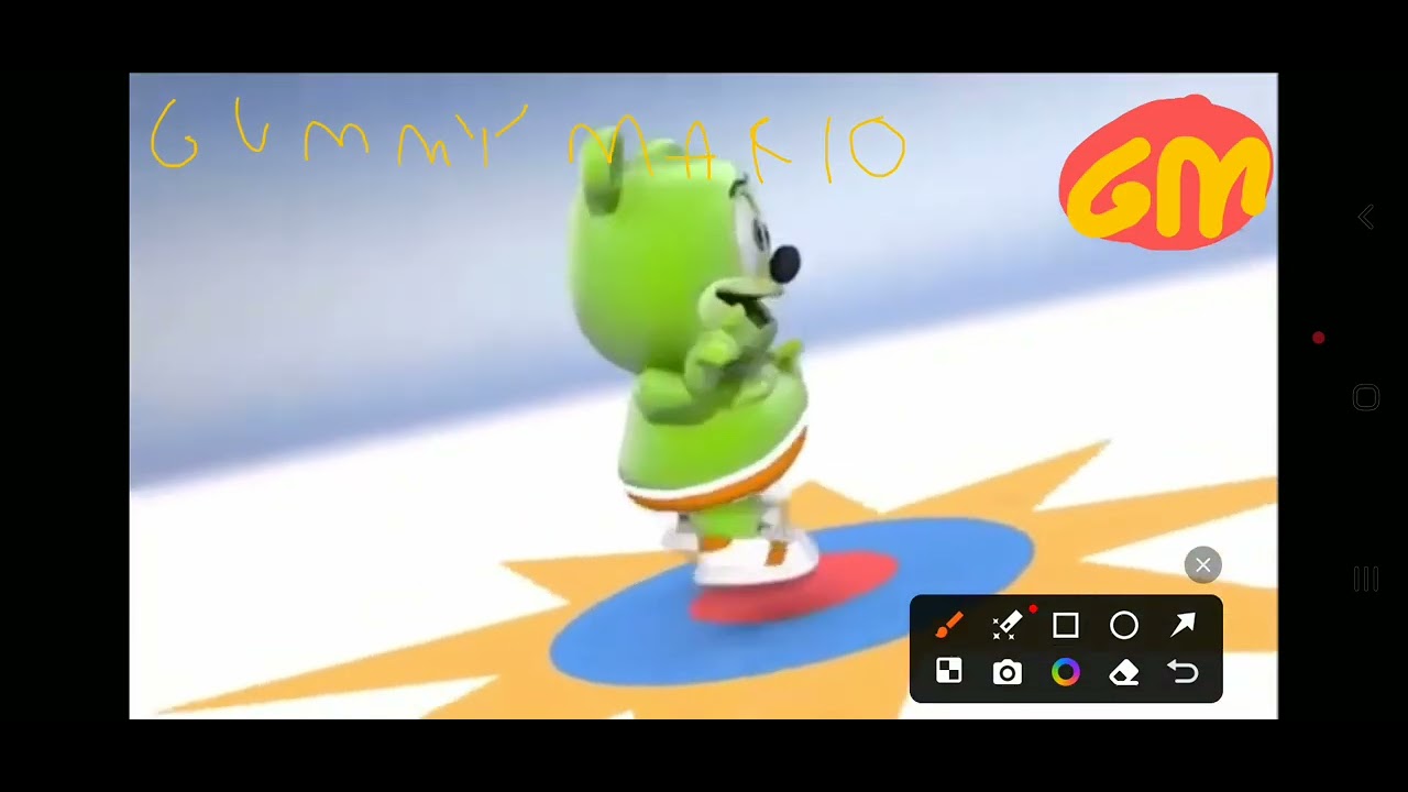 Jag ar en gummy mario-the gummy mario song   GM TV kine master