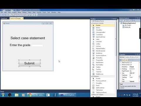 Grade 8- Computer Science -Yamuna -Visual Basic  Chapter3 -Video 3