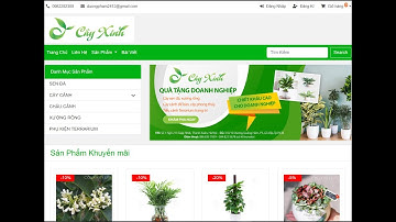 Demo web bán cây cảnh Asp.net