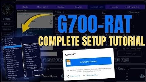 G700 Complete Setup Tutorial- Educational Purpose - G700 Rat Tutorial