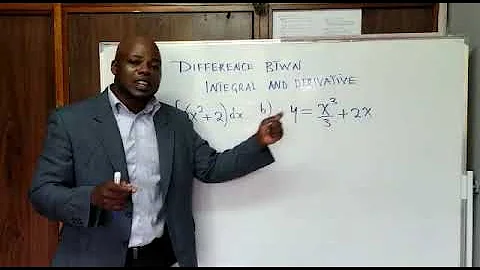 Calculus || The difference between Integration and Derivative ||