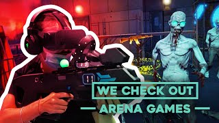 We Check Out - Arena Games DIFC Dubai - VR Zombies