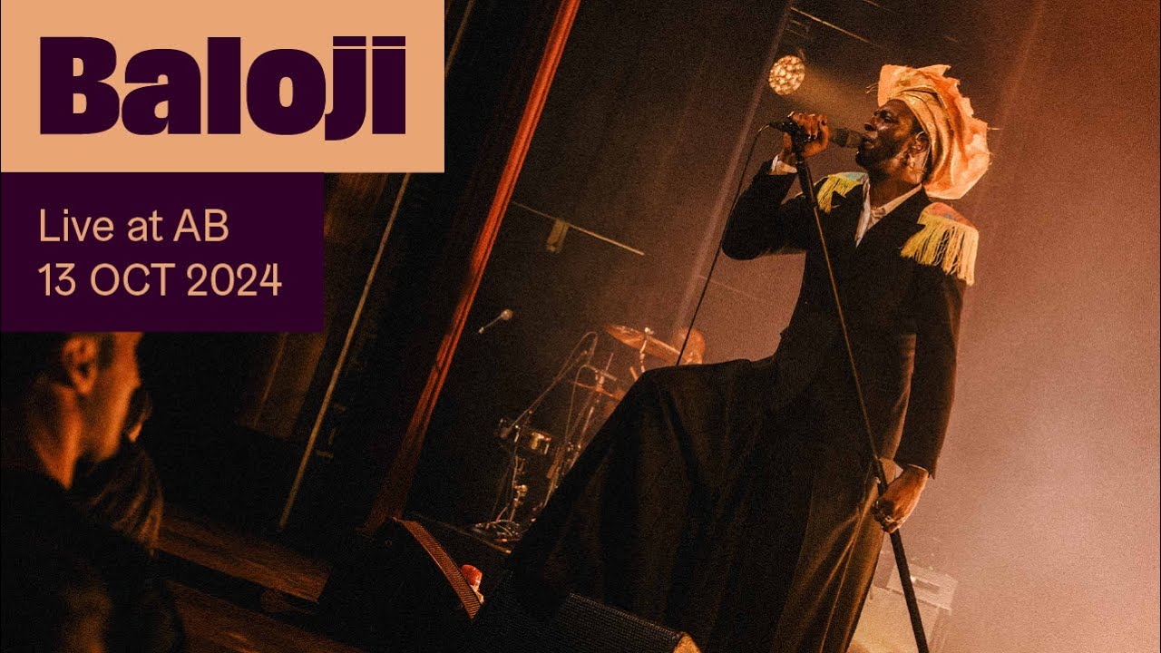 Baloji Live at AB - Ancienne Belgique