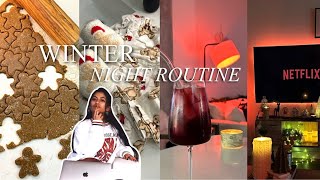 WINTER NIGHT ROUTINE | a night in my life vlog  last vlogmas of 2023