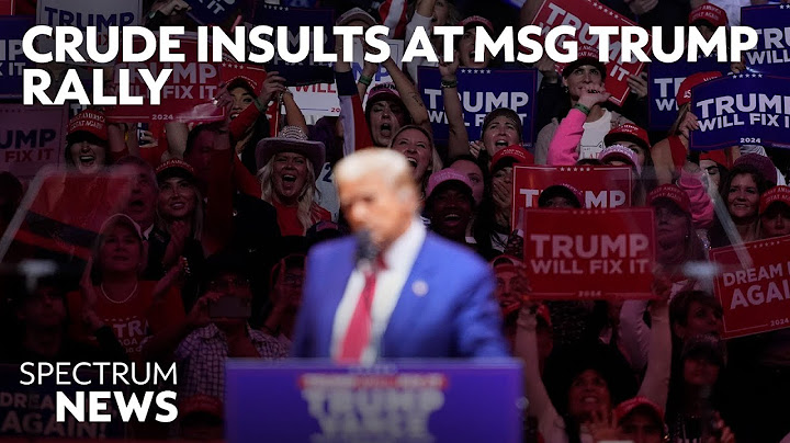 Trump holds controversial New York City rally at Madison Square Garden | Spectrum News