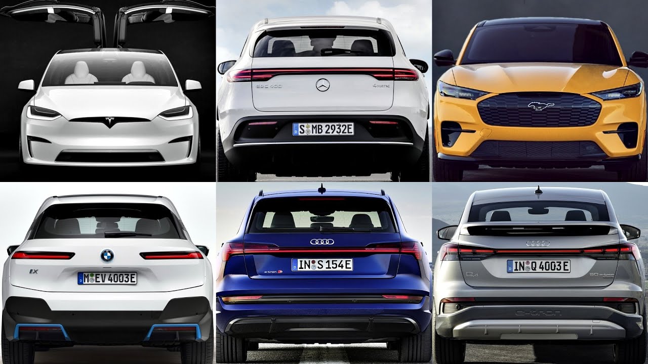 ⁣Top 10 best luxury electric SUVs with up to 300 miles (2022) bmw ix, tesla model y, audi e tron!