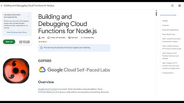[new 2025 ] Building and Debugging Cloud Functions for Node.js || #GSP880 #qwiklabsarcade2025