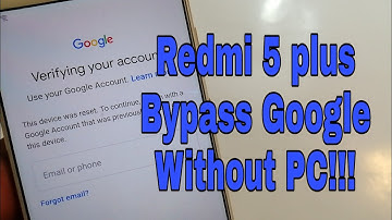 Xiaomi Redmi 5 Plus /MEE7, MEG7, MET7/. Remove Google Account Bypass FRP. Without PC!!!