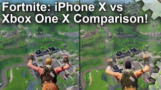 Fortnite, Xbox One X VS Xbox One S VS Xbox One