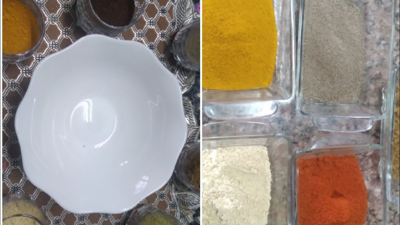 هادو التوابل اللي يهنوك  توابل اللحم المفور ولحم الكوكوط (طنجرة الضغط) وطريقة التحضير 🇩🇿🇩🇿🇩🇿