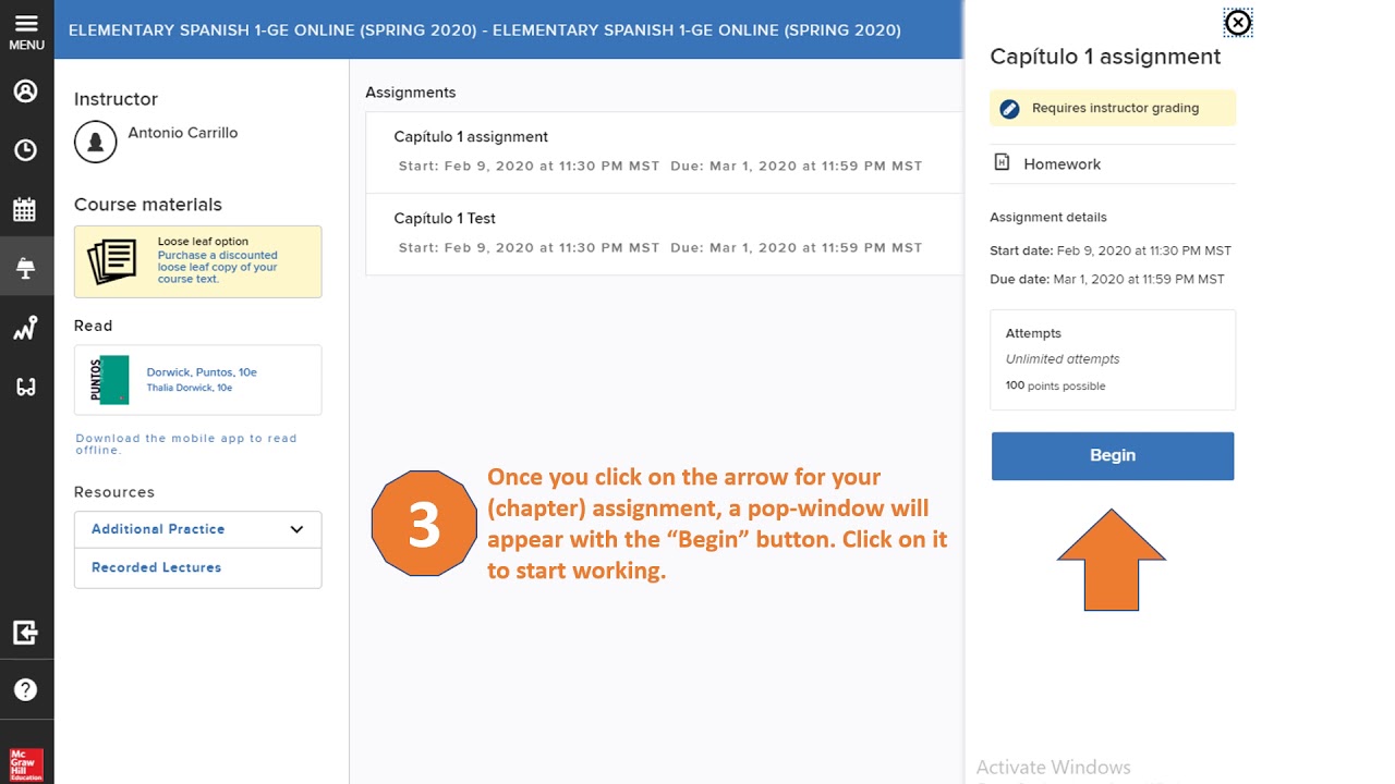 Instructions For McGraw Hill Spanish 101 Online YouTube instructions-for-mcgraw-hill-spanish-101-online-youtube