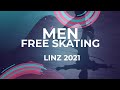 LIVE 🔴 | Men  Free Skating | Linz - 2021 #JGPFigure