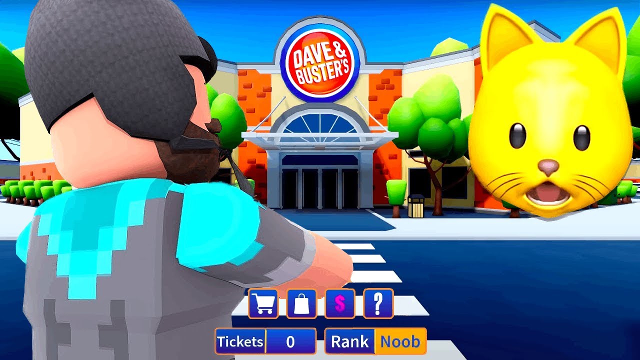 I GOT A FREE POWER CARD FOR DAVE & BUSTER'S in Roblox?! 