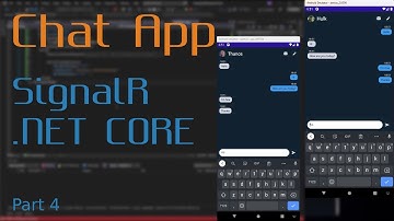 Chat app with .NET Core Api and SignalR (Part 4) |  .NET MAUI UI Challenge | #3