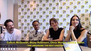 Callum McGowan, Bluey Robinson, Olivia Morris & Jessica Green on The Librarians: The Next Chapter