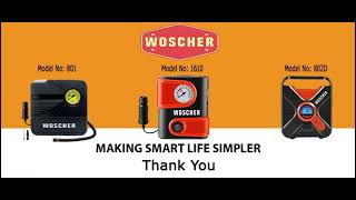 Woscher 801 Car Tyre Inflator