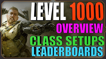 LEVEL 1000 Stats, Classes, and Leaderboards!