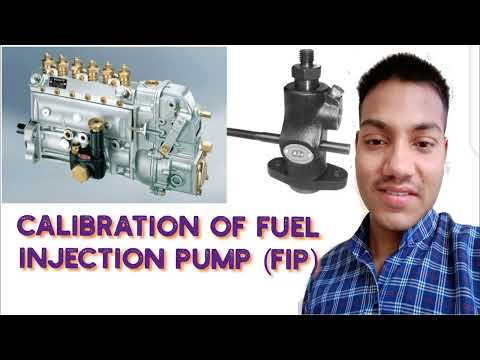 Calibration & working of Fuel injection Pump (FIP)|| Parts of FIP || 5HP Diesel