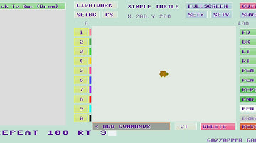 Simple turtle logo use very easy।