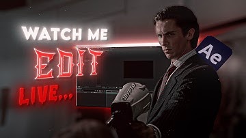 Watch Me Edit My Videos | "Want To Know Some Secret Settings 🤫" | After Effects Tutorials