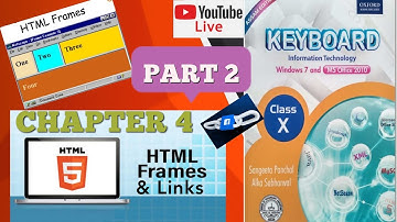 COMPUTER SCIENCE| CLASS 10|SEBA| Assam| Chapter 4 Links & Frames in HTML5