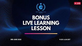 OpenCV and Deep Learning Bonus Live Lesson