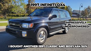 I Bought Another 1997 Boxy Classic 4x4 SUV (Infiniti QX4) And It Needs Some TLC