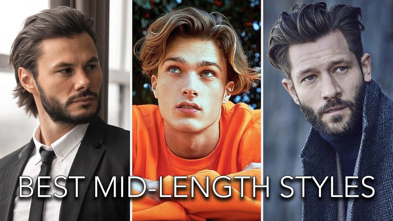The Top 5 Medium Length Hairstyles For Men | Flowing, Wavy Styles That Look Amazing! 