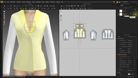 Marvelous Designer 9.5 Fabric and Accessories: Object Browser
