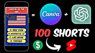 How I Made 100 Monetizable Quiz Shorts in 10 Minutes Using AI Automation screenshot 2