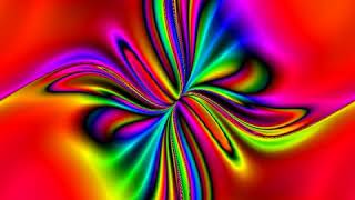 Graph of 529984 double-pendulums of varying starting conditions as they evolve over time