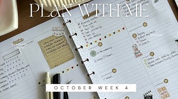 Dashboard Layout Plan With Me | Classic Happy Planner | Beginner 🍁