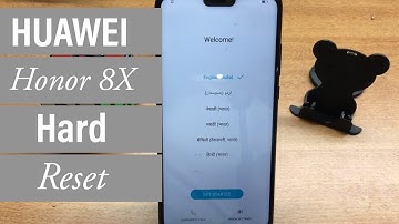 Huawei Honor 8X (JSN-L42) Hard Reset | GSMAN ASHIQUE |