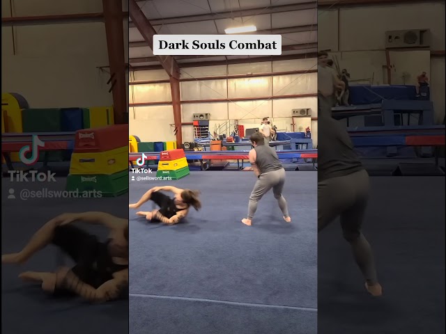 Dark Souls combat be like... class=