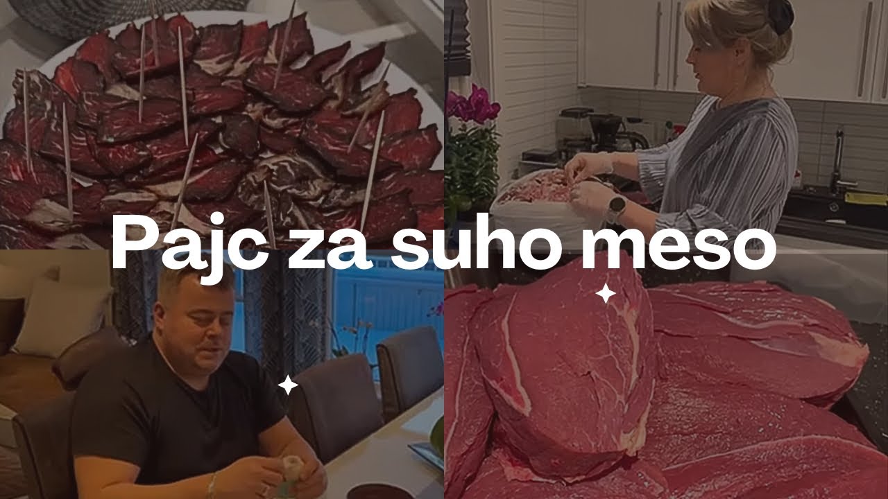 DANAS PRAVIMO PAJC ZA SUHO MESO (PASTRMA)