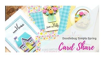 Doodlebug Simply Spring Card Share