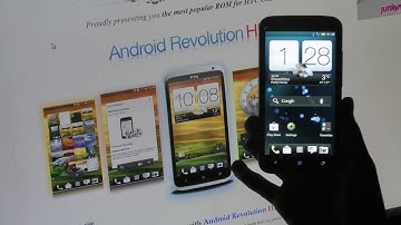HTC One X Android Revolution HD 3.0.0 ROM How To install & First Look (1.28.401.9)