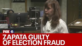 Kimberly Zapata guilty in Milwaukee ballot fraud case | FOX6 News Milwaukee