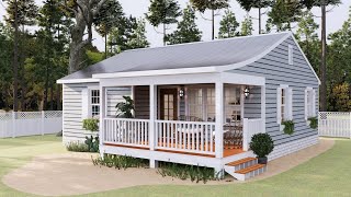 30' x 27' (9x8m) Finding Elegance in Simplicity: Small House Ideas That Inspire by Jasper Tran - House Design Ideas 11,742 views 1 month ago 8 minutes, 9 seconds