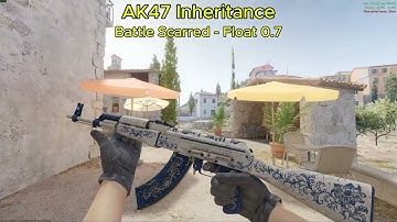 AK-47 Inheritance BATTLE-SCARRED – Skin & Animations | CS2