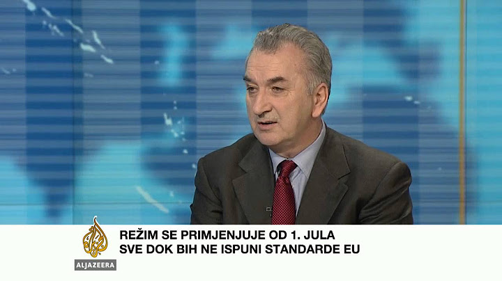 Mirko Šarović o sastanku Pusić i Lagumdžije - Al Jazeera Balkans