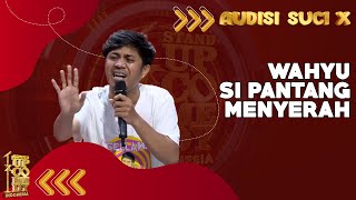 Wahyu Gagal Dapat Golden Ticket, Ridwan Remin: Katanya Langsung Lucunya, Mana?? | AUDISI SUCI X
