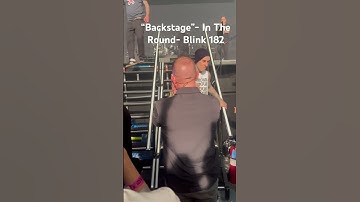 #blink182 #concert #backstage #livemusic #markhoppus #tomdelonge #travisbarker #punkrock