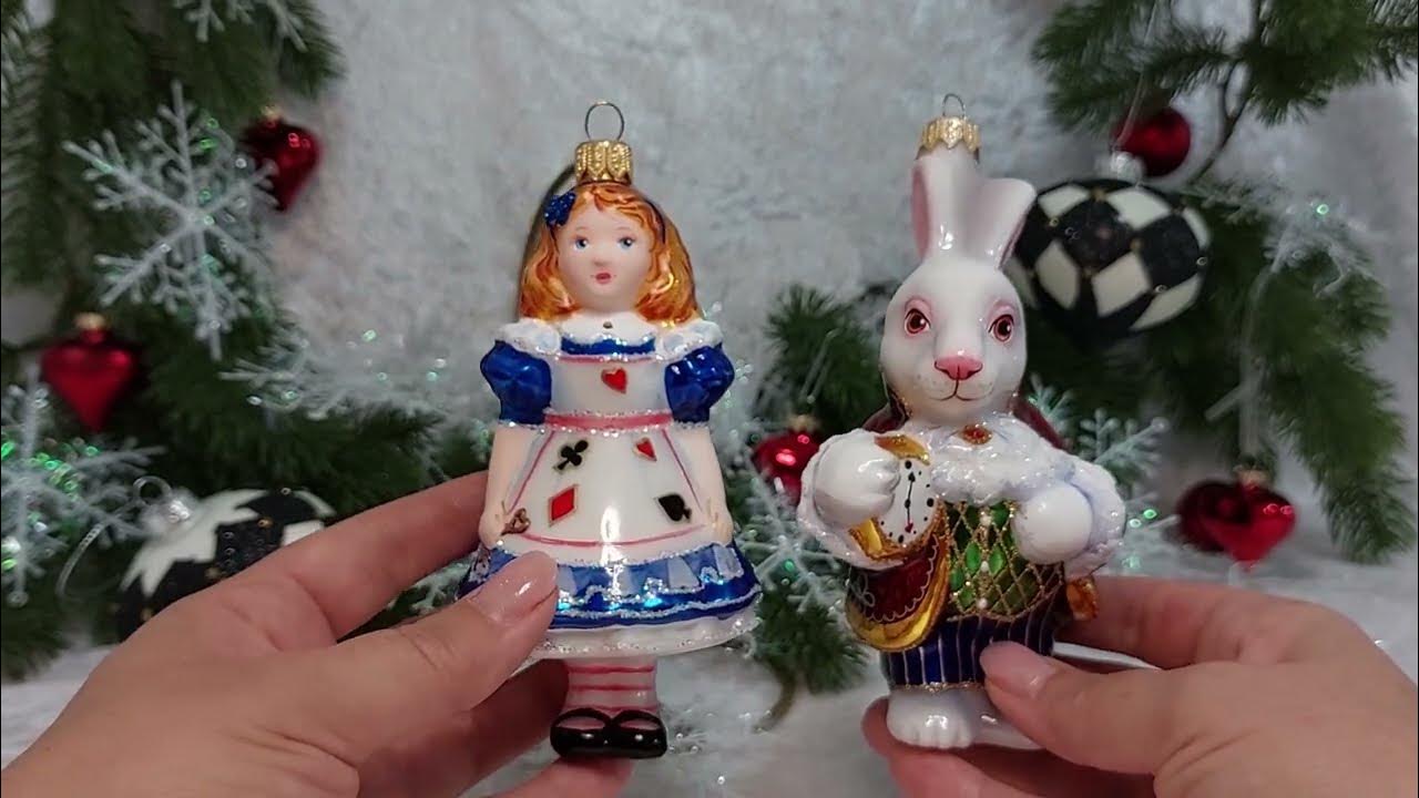Обзор ёлочной игрушки Алиса в Стране чудес, производства фабрика Ариель ...