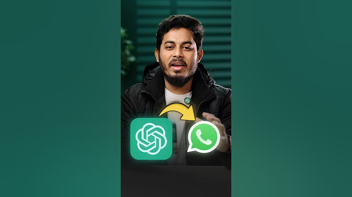 ChatGPT এখন WhatsApp এ😬 #stuniquetech #shorts #whatsapp #chatgpt #ytshorts