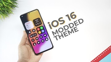 Miui 12.5/Miui 13 Theme - iOS 16 Modded Theme For Miui | New Control Centre & Settings Ui