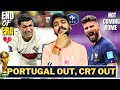 Ronaldo out  portugal vs morocco world cup quarter final 2022 england vs france reaction divyansh