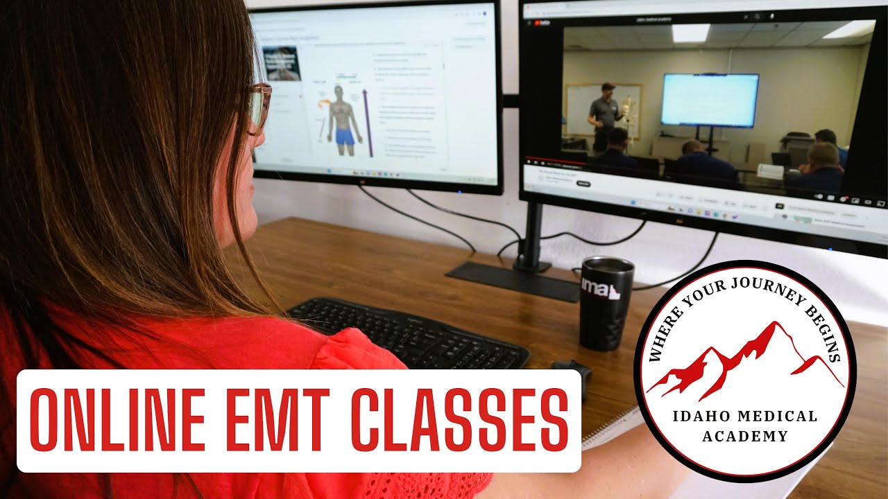 Idaho Medical Academy online EMT classes overview video