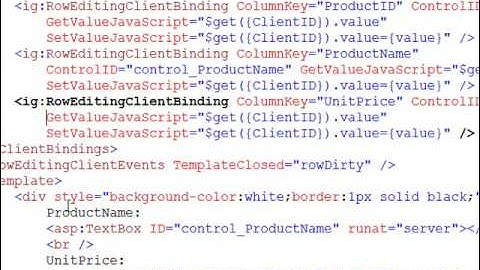 WebDataGrid CRUD Behaviors: Part 2