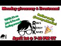 Join the robsnerdyknives livestream  giveaway on monday april 1st  710 pm ct
